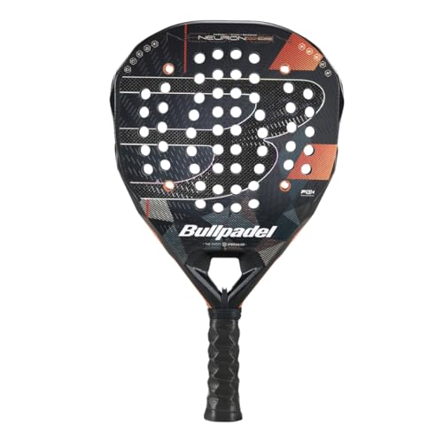 BULLPADEL Padel Racket Neuron 02 Edge 2026 | Fede Chingotto Pala Padel for Maximum Precision | PrismLock Frame, Geometric Shape, X-Tend Carbon 3K Face | Air Power, Ease Vibe Comfort, Custom Weight