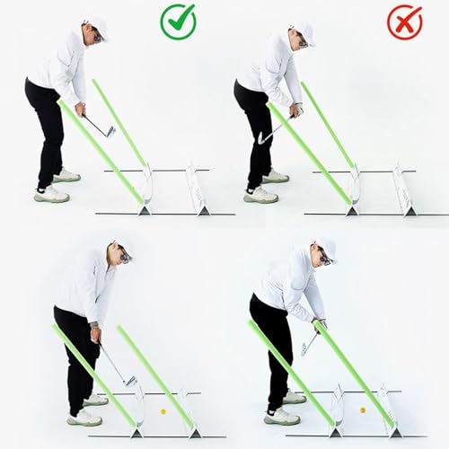 Correction du plan de swing de golf avec cet outil de simulation pour jardin et maison