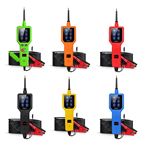 Testador de circuito de carro 9-30v P100 pro autivo 12v 24v Kit de sde circuito de alimentação Multí