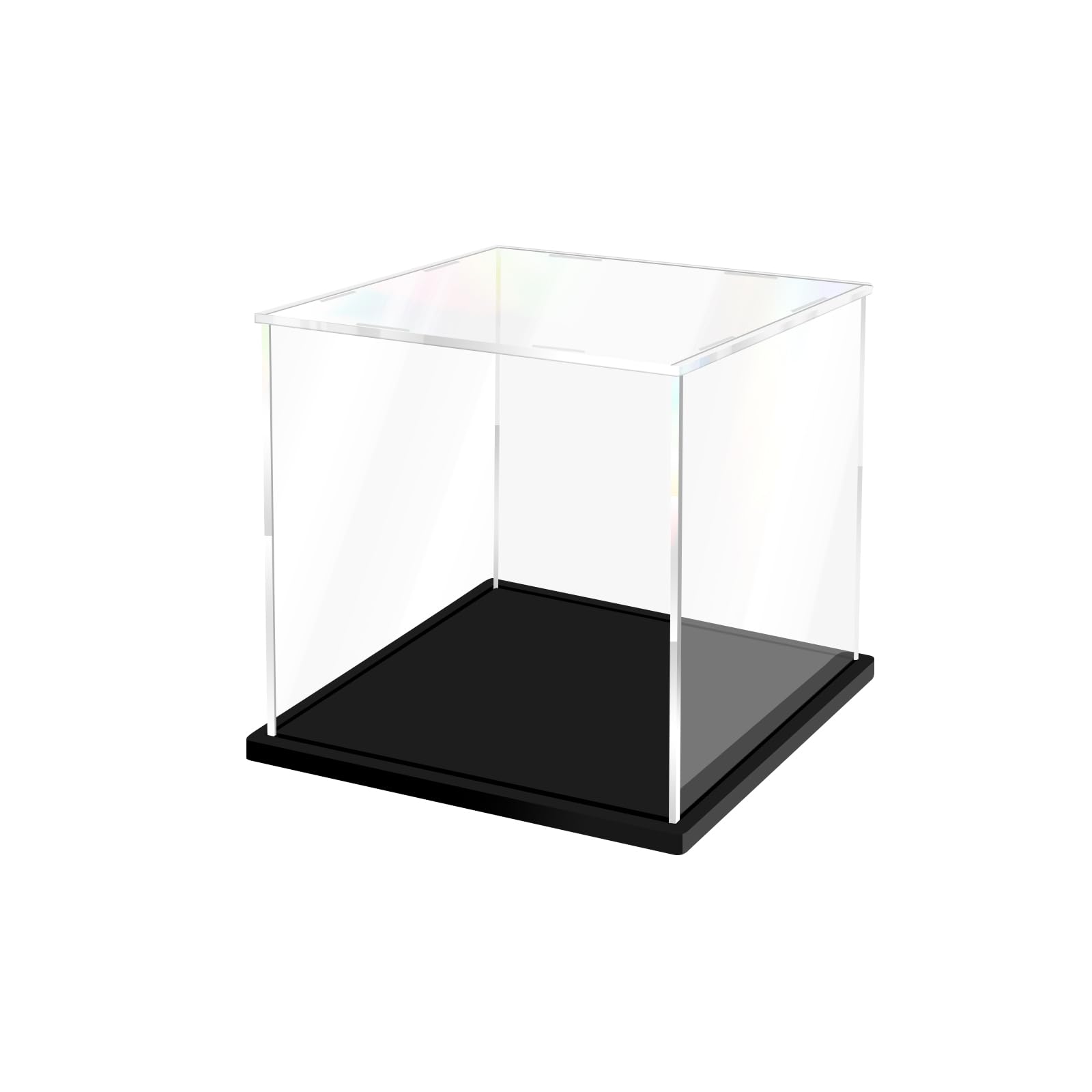 Acrylic Display Case for Lego Collectibles, Clear Box 7.9x7.9x7.9in