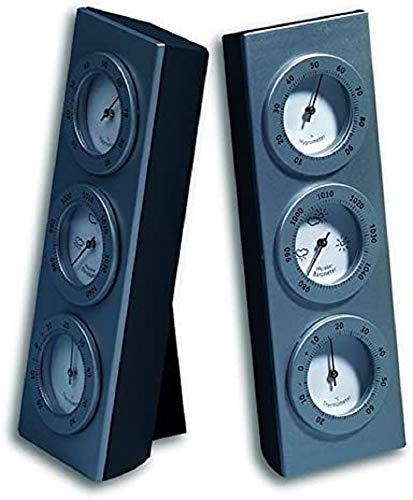 TFA Dostmann Analoge Mini-Wetterstation, 20.3015,54, mit Barometer/Hygrometer/Thermometer, analog, lokale Wettervorhersage, silber, (L) 54 x (B) 35 (56) x (H) 166 mm TFA Dostmann Analoge Mini-Wetterstation, 20.3015,54, mit Barometer/Hygrometer/Thermometer, analog, lokale Wettervorhersage, silber, (L) 54 x (B) 35 (56) x (H) 166 mm