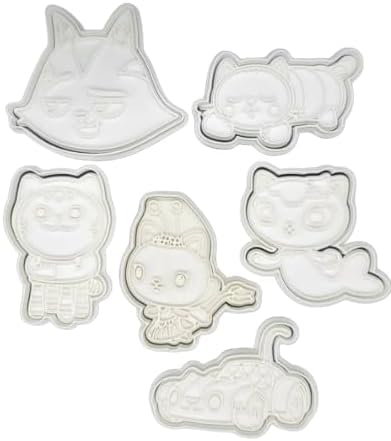 Gabbies Dollhouse - Cortador y sello de galletas para gatos