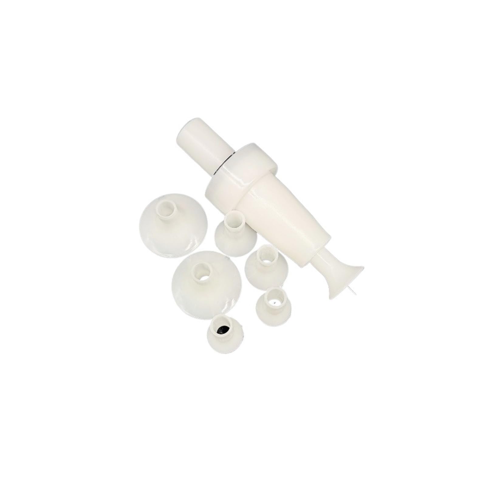 Trepmeun 1Pc Round Replacement Spray Gun Nozzle Electrode Holder Fit For Manual For Dt-Gm03 Gun Electrostatic Powder Coating Machine(1Pc Round)