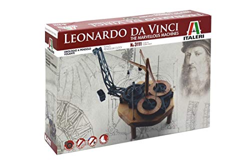 Horloge Pendule Léonard de Vinci Italeri I3111 chef-d'œuvre de modélisme historique