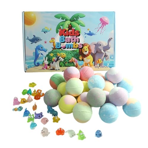 Boule de douche naturelle pour calmer les enfants réticents à l'heure du bain