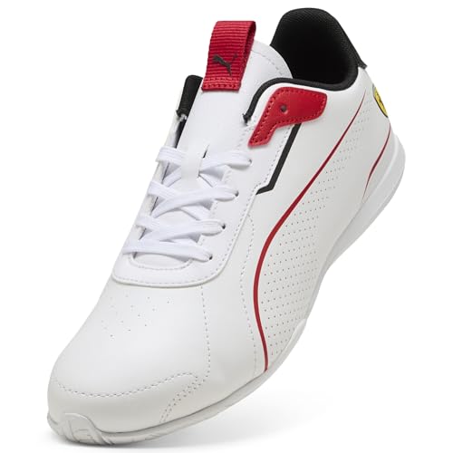 PUMA Erwachsene Scuderia Ferrari Neo Cat 3.0 Sneakers 42.5, White Black – Ansicht 6
