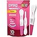 PREGMATE 10 Pregnancy Midstream Tests HCG Urine Test Sticks Strips Kit (10 HCG)