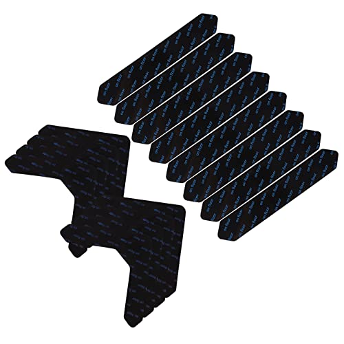 LIFKOME 16pcs Non Skid Rug Fixing Sticker Traceless Design for Carpet Easy to Apply Remove Strong Adhesive for All Floor Types Prevents Curling and Slipping