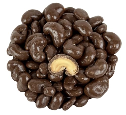 Milk Chocolate Sea Salt Covered Caramelized Cashews, 1 Pound
