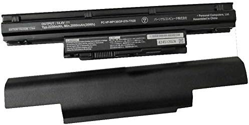 Amazon Co Jp Nec Op 570 770 Laptop Battey Replacement Battery For Nec Pc Vp Wp136 Ls150 N Ls350msr Ls550msr Battery Compatible 30wh 2250mah Computers