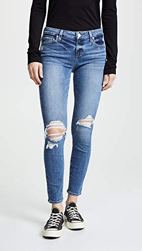 PAIGE Women's Verdugo Transcend Mid Rise Ultra Skinny Ankle Jean2