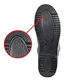 Regenliebe Damen Gummistiefel Waldi Halbschaft Regenstiefel Hunde Motiv, Farbe:schwarz, Größe:39 EU