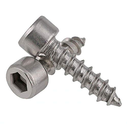 Tornillo autorroscante hexagonal M3x20 mm 5 piezas miniatura 3