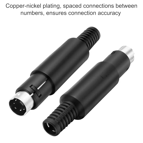 Adaptador MEIRIYFA Mini DIN 4 pines macho x4 miniatura 4