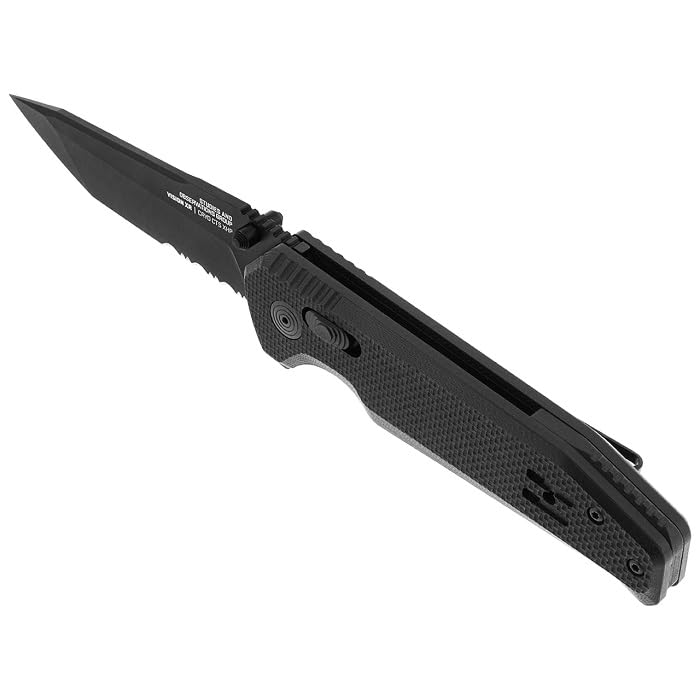 Amazon | ソグ ビジョン XR MK3 ブラックアウト 直刃 CTS-XHP鋼 G10 