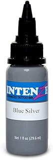 25 Celestial Dragon Tattoo Ideas for Mythic Power 143 Blue Silver - Intenze Tattoo Ink - 1oz Bottle