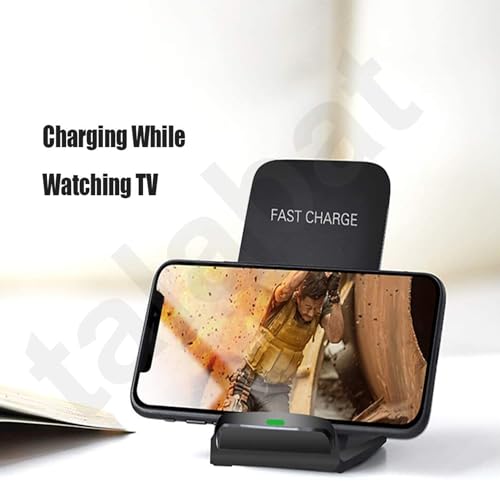 Image of Talabat 15W Fast Wireless Charging stand |Compatible with Samsang Galaxy Note 9 /s9 /plus /note 8 /s8, and iPhon 13 /13Mini /13Pro /13Pro Max /12 /12Mini /12pro /12Po Max /11 /