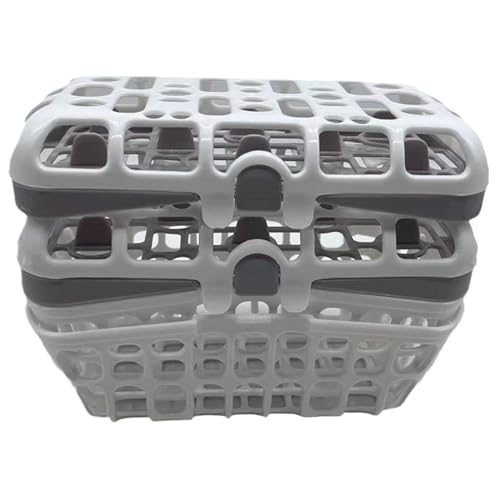 Rachlicy Dishwasher Basket for Baby Items Large Capacity Baby Bottle Sink Basket Eco-Friendly Bottle Dishwasher for Toddlers & Infants Parts & Accessories
