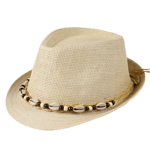 Chapeau Panama léger pour voyage d'été et protection solaire en bord de mer