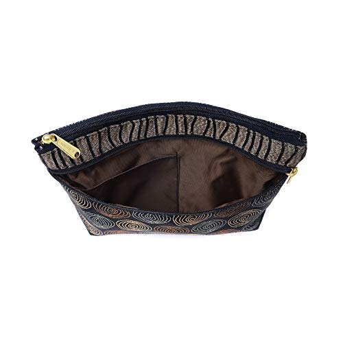 Image of Danny K. Women's Tapestry Zipper Purse Crossbody Handbag, Adjustable Cord, Handmade in USA