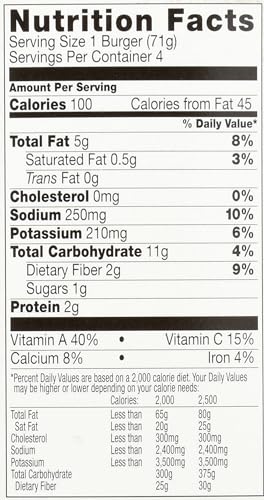 Dr. Praeger'S Purely Sensible Foods VBSG06 Dr. Praeger'S, Super Greens Veggie Burgers thumb #2