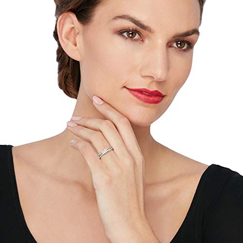 Ross-Simons 2.00 ct. t.w. Diamond 2-Row Eternity Band in 14kt Yellow Gold2