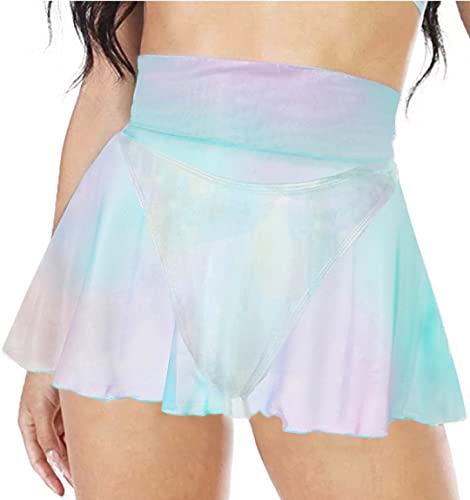 Faldas de playa de malla transparente para mujer y niña como cubrebikini ligero