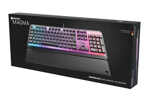 Roccat ROC-12-582 Magma Silent Membrane Switch Pc Gaming Keyboard thumb #1