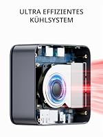 GMKtec (3 Jahre Garantie)AMD Ryzen 5 Mini-PC 3500U (leistungsstärker als 4300U/N150/N100/N95 4C/8T 4,50 GHz), G10 Mini-Computer, 16GB DDR4 RAM 3200MHz+512GB PCIe 3.0x4 SSD, WiFi 5/USB 3.2/USB-C/BT 5.0 – Ansicht 7