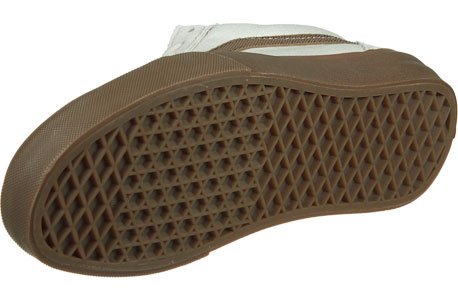 Vans Old Skool, sneakers basses beige et blanc en taille 38