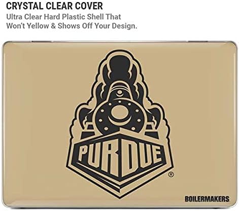 Skinit Case + Skin Compatible with MacBook Air 13in (2020) - Officially Licensed Purdue Gold Signature Logo Design
