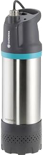 Gardena Tauch-Druckpumpe 6100/5 inox automatic: Automatische Tauchdruckpumpe mit 6100 l/h Fördermenge, mit Schmutzfilter, geräuscharmer Betrieb, integrierte Trockenlaufsicherung (1773-20)