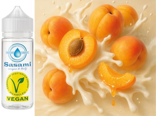 Aroma Apricream Dream Sasami para un vapeo cremoso de albaricoque vegano