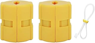 Économiseur D'essence Magnétique Universel, Accessoires D'économie de Carburant ABS pour Véhicule, Outil D'assistance pour économiseur de Carburant de Voiture, économiseur D'essence(2 pièces)