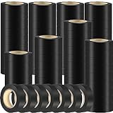 Qilery 60 Pack Electrical Tape Waterproof 3/4 in x 65 ft Electric Wire Tape for Any Weather Under 600v Home Outdoor Insulating Wire Wrapping(Black)
