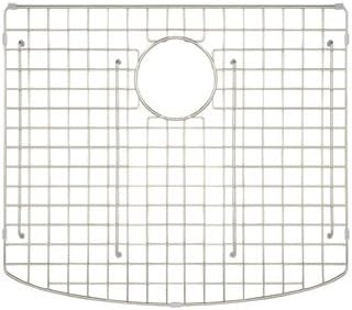 Rohl WSG2321BS Wire Sink Grid for RC2321 Waterside Kitchen Sinks - Abcite Vinyl with Feet Also for Parchment Sinks, Biscuit