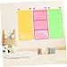 Veemoon 5pcs Door Storage Bag Door Organizer Hanging Painting Bag Organizer Kindergarten Display Painting