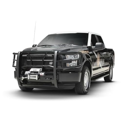 Westin 57-93835 Black HDX Winch Mount Grille Guard fits 2015-2020 F-150 (Excl. Platinum, Raptor)