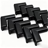 [Protection renforcée des coins]: Conçus en mousse NBR douce mais résistante (épaisseur de 12 mm), ces protège-coins noirs amortissent efficacement les arêtes vives. Avec des dimensions de 55x55x35 mm, ils offrent une absorption fiable des impacts pour la sécurité des enfants à domicile.