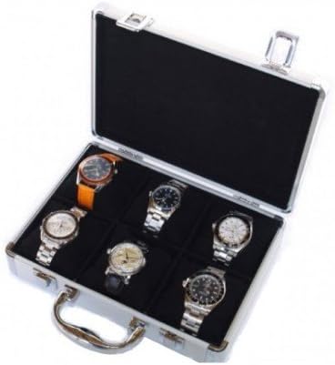 WCALU6 Aluminium Watch Case for 6 Watches