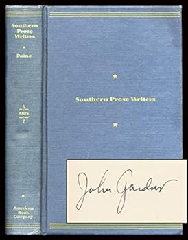 Hardcover Southern Prose Writers: Representative Selections, with Introduction, Bibliography and Notes Book