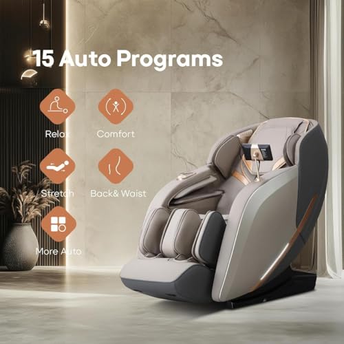 Image of SOBO Luxury Full Body Massage Chair with Zero Gravity SL Track 5-Year Warranty