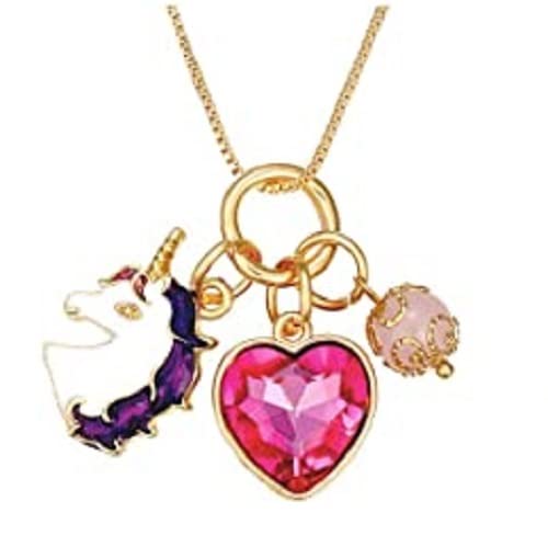 See full amazon price history chart for El Regalo 1 PC Kids Enamel Charms Pendant Necklaces For Girls/Teens- Unicorn Rainbow Mermaid Love Heart Starfish Shell Star Pendants Play Necklace Jewelry (Unicorn Heart Necklace) El Regalo 1 PC Kids Enamel Charms Pendant Necklaces For Girls/Teens- Unicorn Rainbow Mermaid Love Heart Starfish Shell Star Pendants Play Necklace Jewelry (Unicorn Heart Necklace) (B0B4T1LSW3) Amazon Price History, Amazon Price Tracker