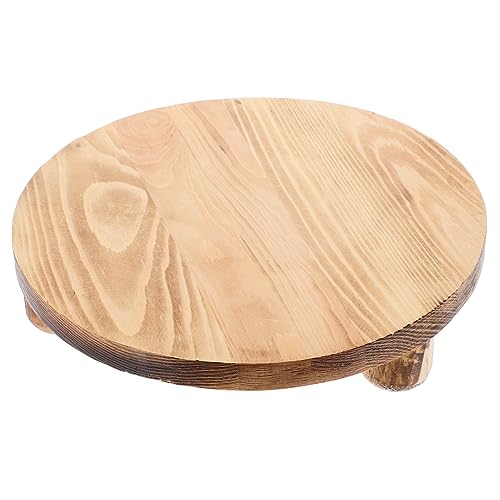 Soporte para plantas, base de exhibición para manualidades, base de exhibición para macetas, accesorios para macetas, base de madera, soporte de madera, soportes para macetas