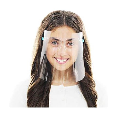 [O2 Lifecare] 3 qty Protective Face Shield Reusable Goggle Shield x 3 Pack Cover