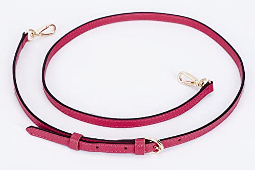 Image of LIVE UP Full Grain Purse Strap Genuine Leather Replacement for Cross Body Bag Handbags