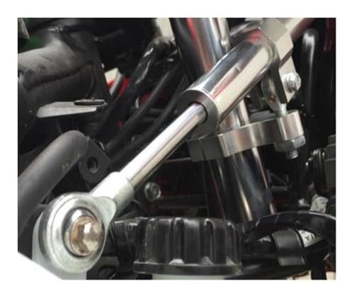 Amortisseur de direction universel moto contre guidonnage kit support stabilisation ajustable - 4
