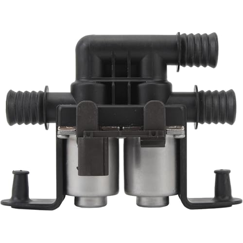 Bohaner Válvula de control de refrigerante 64116906652 64116931708 motor válvula de control de refrigerante válvula solenoide para BMW Serie 5 E60 Touring E61 Serie 6 Cabriolet E64 7er E65 E66 745d X5