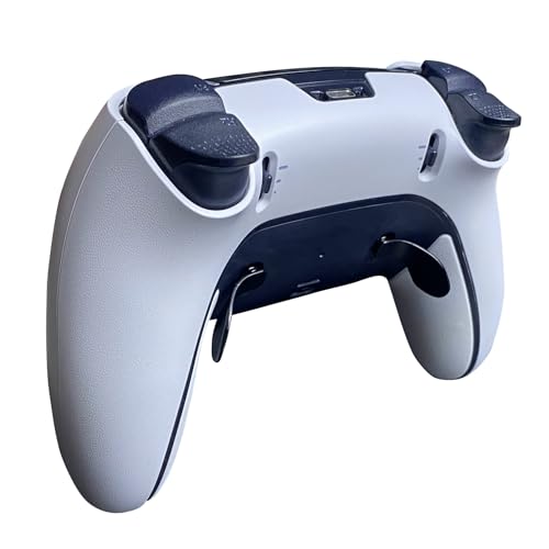 KD.FLY Metal Back Paddles for PS5 Edge Controller, 4PCS Back Buttons for PS5 Dual Sense Edge Game Controller, Paddles Trigger Buttons Replacement Accessories(Black)