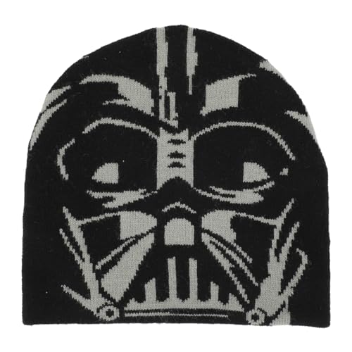 Image of Star Wars Darth Vader/Death Star Reversible Adult Beanie Multicolored, Multicolored, One size